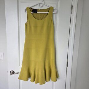 Carlisle Modern Vintage dress W 6 Sleeveless Flounce Hem Midi Elegant Mermaid